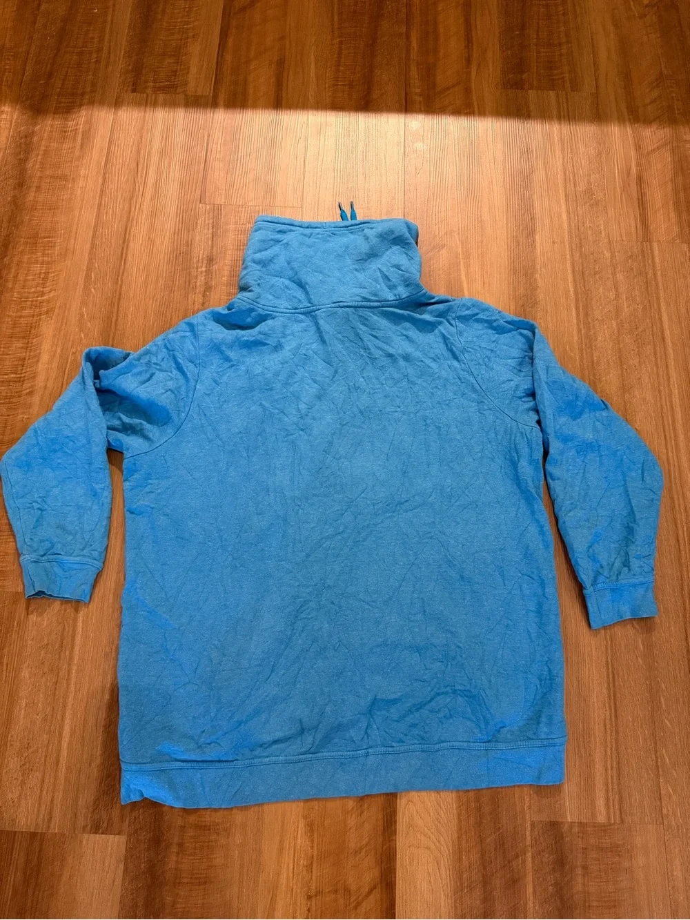 Women’s Nike Zip Up Baby Blue Turtle Neck 2XL - Picture 2 of 7